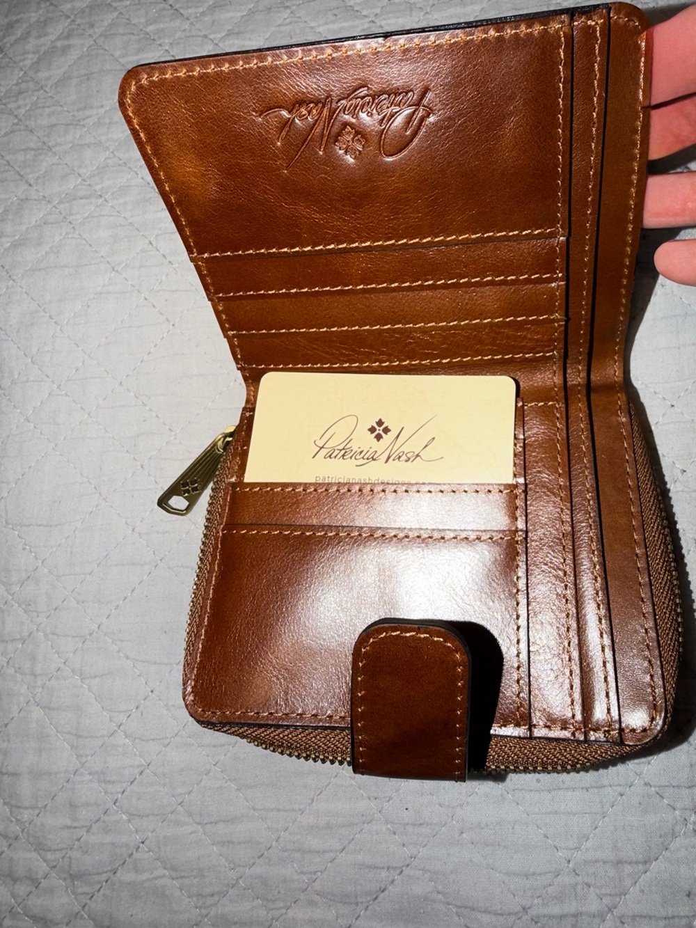 PATRICIA NASH Bifold Wallet “Doorways To Italy” NWOT - Picture 3 of 7